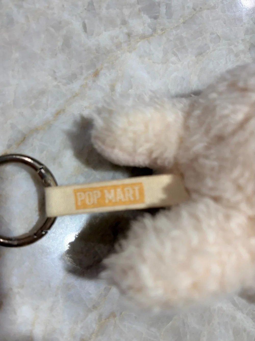 Popmart Labubu “Soy Milk” Cream Fuzzy doll